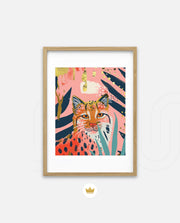 Pink Jungle Cheetah