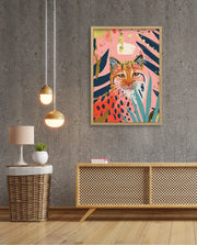 Pink Jungle Cheetah