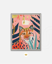 Pink Jungle Cheetah