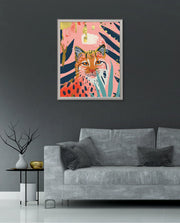 Pink Jungle Cheetah