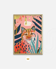 Pink Jungle Cheetah