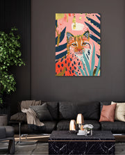 Pink Jungle Cheetah