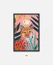 Pink Jungle Cheetah