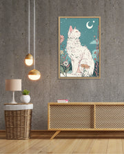 Moonlit Garden Cat