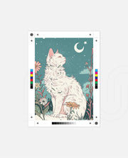 Moonlit Garden Cat