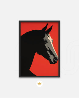 Black Stallion Silhouette