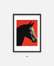 Black Stallion Silhouette