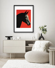 Black Stallion Silhouette