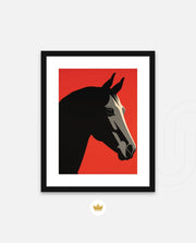 Black Stallion Silhouette