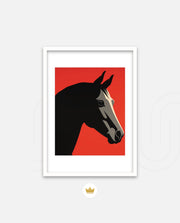 Black Stallion Silhouette