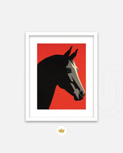 Black Stallion Silhouette