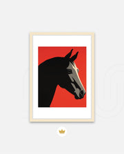 Black Stallion Silhouette