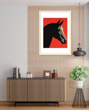 Black Stallion Silhouette