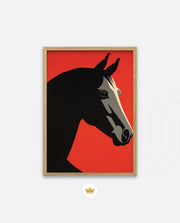 Black Stallion Silhouette
