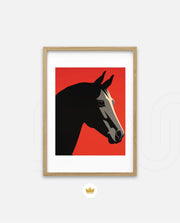 Black Stallion Silhouette