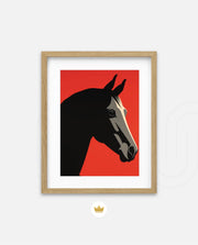 Black Stallion Silhouette