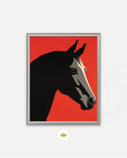 Black Stallion Silhouette