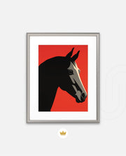 Black Stallion Silhouette