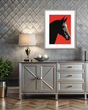 Black Stallion Silhouette