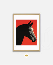 Black Stallion Silhouette