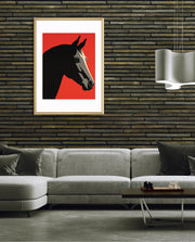 Black Stallion Silhouette