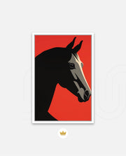 Black Stallion Silhouette