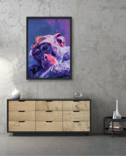 Monkey in Neon Dreams