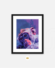 Monkey in Neon Dreams