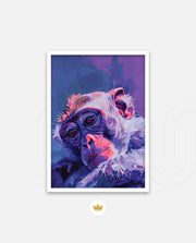 Monkey in Neon Dreams