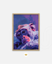 Monkey in Neon Dreams