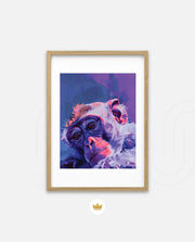 Monkey in Neon Dreams