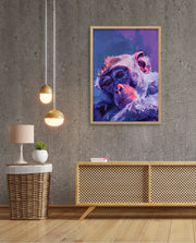 Monkey in Neon Dreams