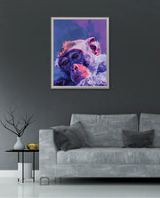 Monkey in Neon Dreams