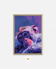 Monkey in Neon Dreams
