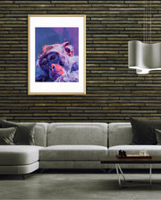 Monkey in Neon Dreams