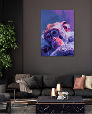 Monkey in Neon Dreams