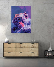 Monkey in Neon Dreams