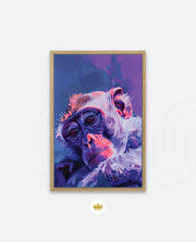 Monkey in Neon Dreams