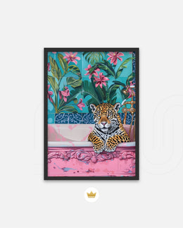 Leopard Tropical Bath