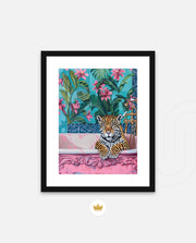 Leopard Tropical Bath