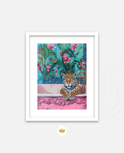 Leopard Tropical Bath