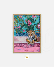 Leopard Tropical Bath