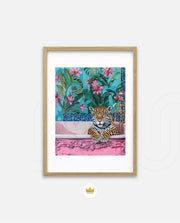 Leopard Tropical Bath