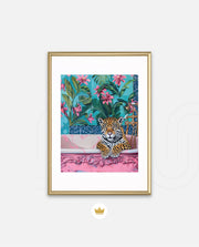Leopard Tropical Bath