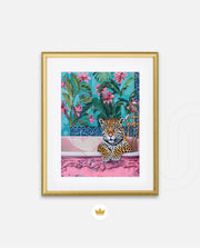Leopard Tropical Bath