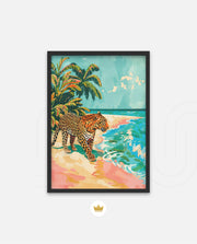 Leopard Tropical Shore