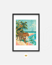 Leopard Tropical Shore