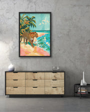 Leopard Tropical Shore