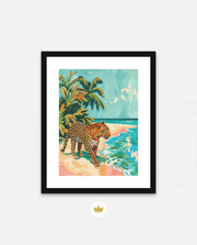 Leopard Tropical Shore