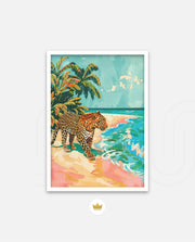 Leopard Tropical Shore